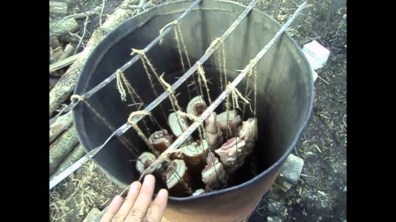Как сделать мангал для копчения рыбы своими руками